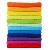 Muco Towel Light Face Towel Assortment Set: Thin, Quick-Drying, Made in Japan (Senshu Towel), 12-Piece Set, Assorted Colors