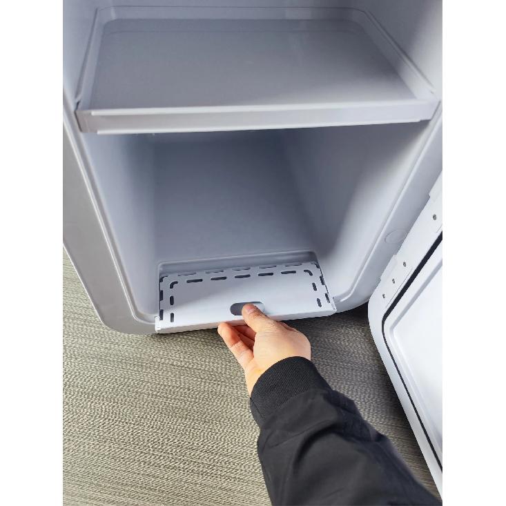 20L Double Door Compact Refrigerator Energy Star Mini Fridge with Freezer Temperature Settable