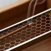 Natural Bamboo Incense Burner Metal Incense Holder with Bamboo Ash Catcher for Home Decor Yoga Meditation