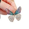 Sophisticated Butterfly Brooch Stylish Butterfly Brooch Chic Lapel Pin Jewelry for Women's Dress Embellishment
