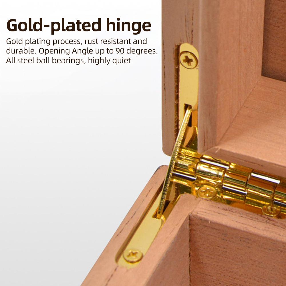 Przechowywanie Humidoru do Cygar 10-18 Pudełko na Cygara Cedrowy Szklany Top Pulpit Humidory do Cygar Etui do przechowywania z