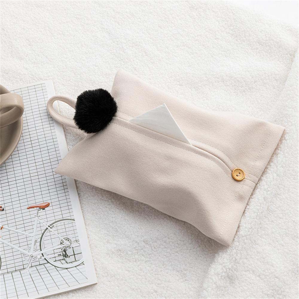 

Japanese Style Hanging Canvas Tissue Holder Case Box Home Car Towel Napkin Papers Dispenser Holder Box Case Table Decoration бежевый
