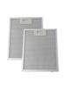 Replacement Mesh Filter Set (2 pcs) for Range Hood Vents Designed to Optimize Performance and Lifespan Size Approx 300x240x9 mm