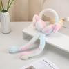 Creative Plush Rabbit Ear Muffs Soft Moving Jumping Ears Winter Warm Earmuffs Colorful Ear Warmer for Women Girls