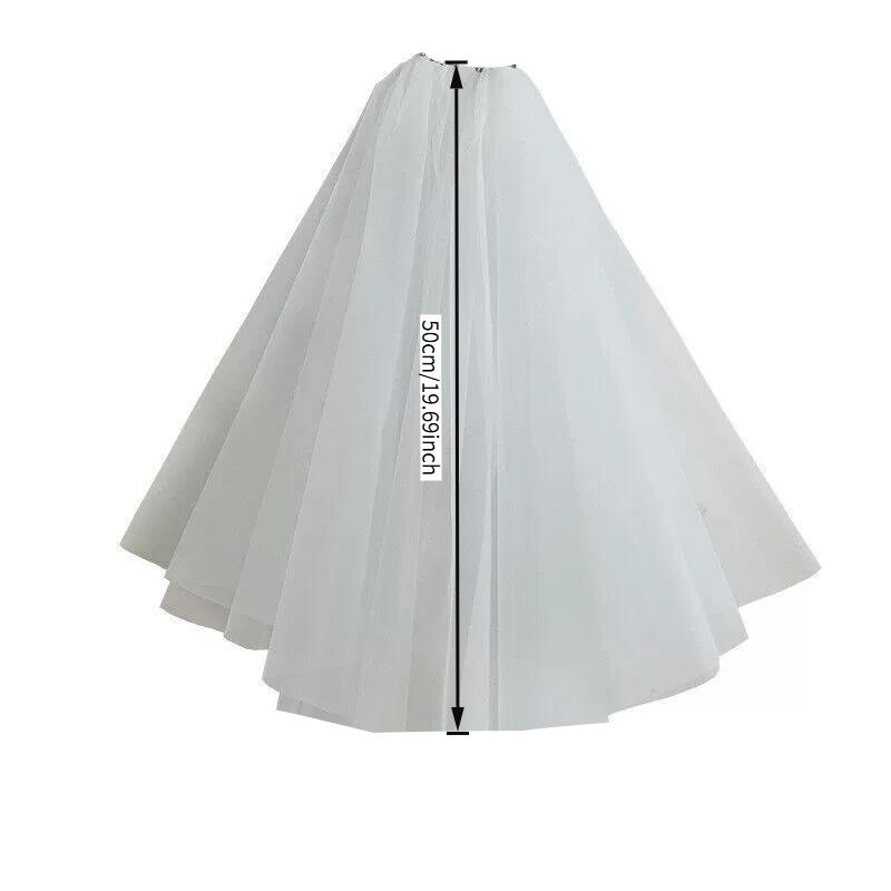 Elegant Double Layer Bridal Veil with Comb - Long Flowing Wedding Accessory for Brides and Bridesmaids, Polyester Tulle, Romantic and Simple Design