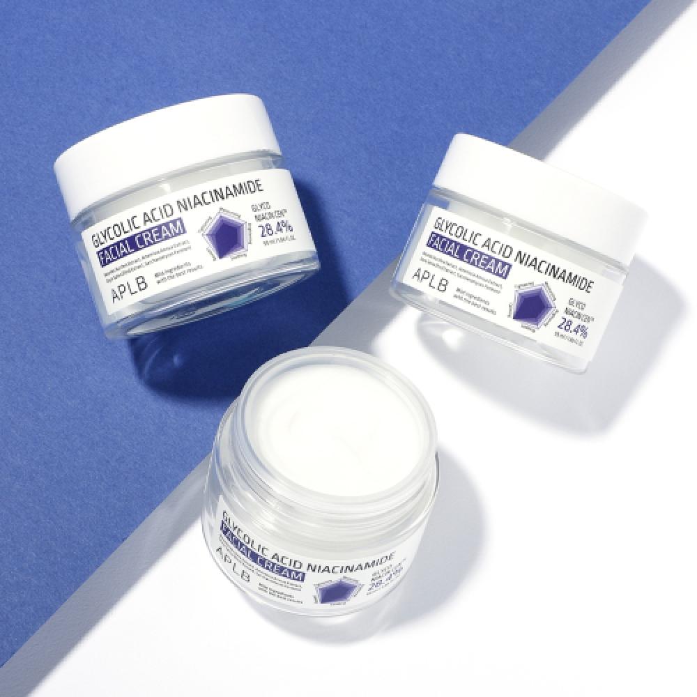 Aplb Glycolic Acid Niacinamide Facial Cream