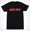 T-shirt Punk con Logo a Collo Profondo Pop Band Hardcore Emo Scene Pop Maglietta Nera