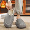 Winter Cotton Slippers: Non-slip, Waterproof, Thick-soled, Warm Velvet, Closed-toe for Men & Women
