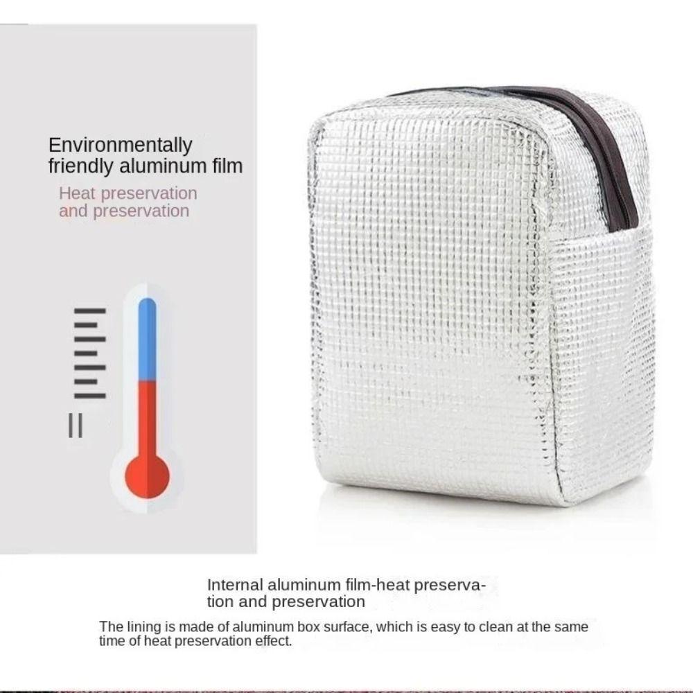 Design da Appendere al Passeggino Porta Pranzo Termico Isolato Grande Capacità Borsa Termica Lavoro