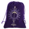 Würfel Zugbeutel Schmuckbeutel Organizer Tarot Orakelkarten Aufbewahrungstasche Reise Geschenktasche Hexerei Zubehör
