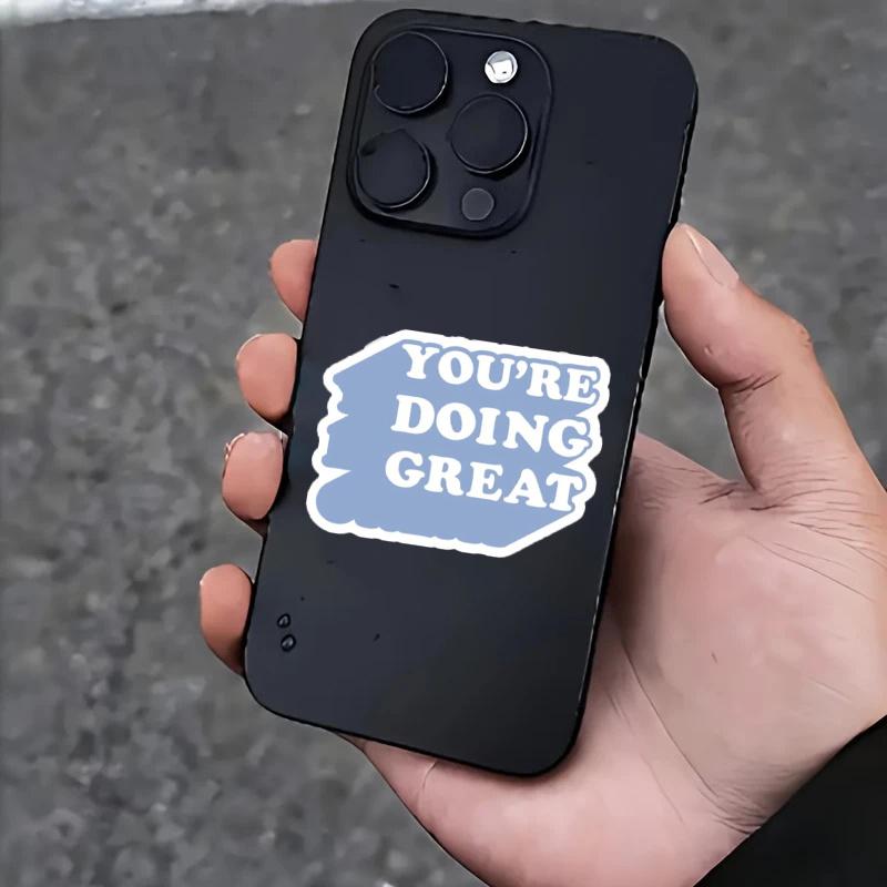 Cute fridge magnets | Self care refrigerator magnet | You're doing great | You can do hard things magnet