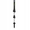 Trekking poles gabel Mont Blanc Tour Black foldable 66-144 cm