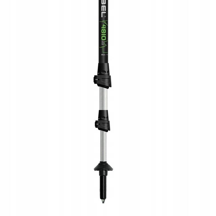 Trekking poles gabel Mont Blanc Tour Black foldable 66-144 cm
