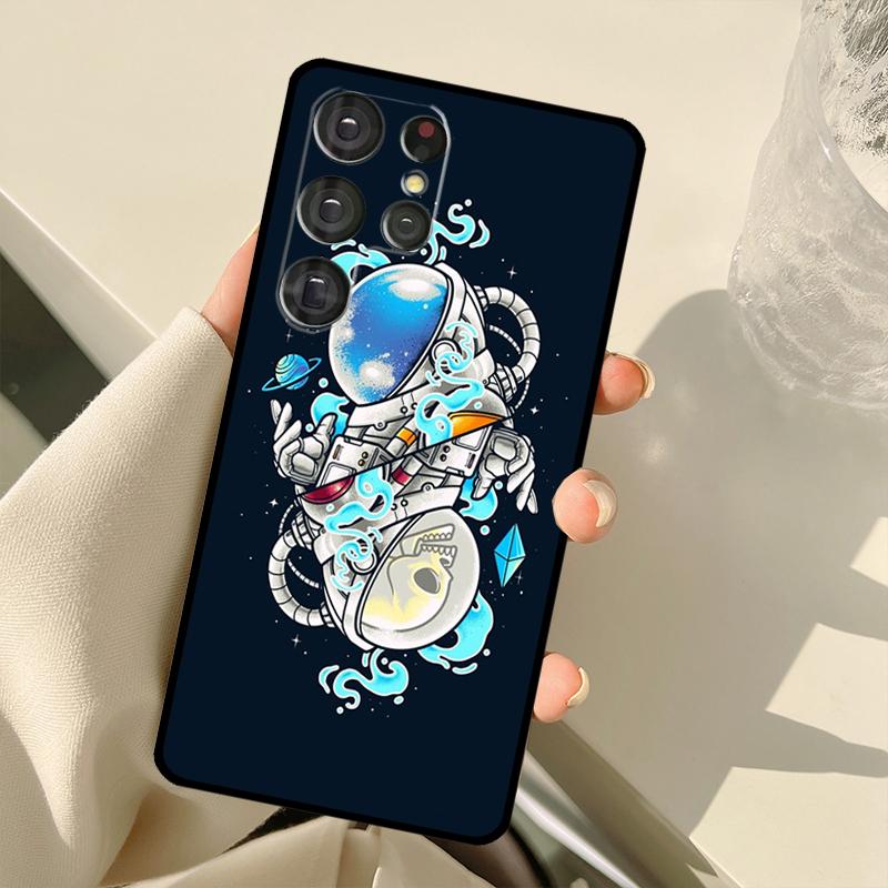 

Space Spaceman Art Case For Samsung Galaxy S24 Ultra S21 S22 S23 S25 Ultra S9 S10 Plus S20 FE S25 FE Back Cover Galaxy S20 FE