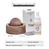 Round Wood Aromatherapy Diffuser - Long-Lasting Essential Oil and Car Fragrance Ornament for Home and Bedroom.