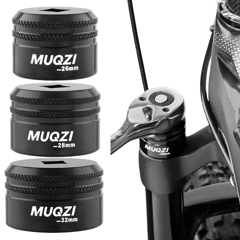 26/28/32mm Bike Fork Topcap Socket Aluminum Alloy Bicycle Fork Topcap Socket for ROCKSHOX Front Forks