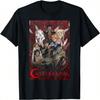 Castlevania Viererzirkel Blumige Porträts T-Shirt