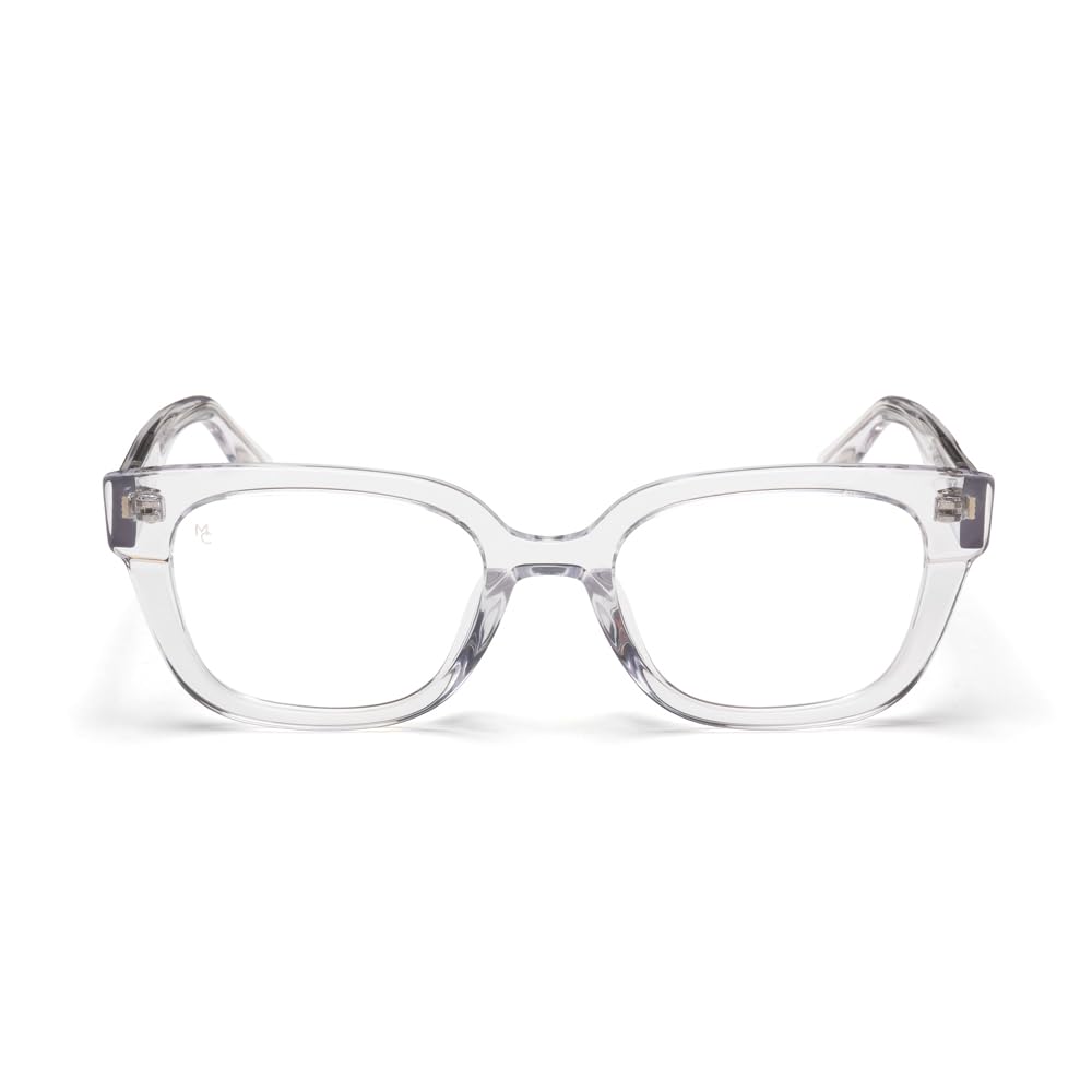 Modern Classic Atlas Standard UV Modakura X Blue Light Sabae Design Brand [MODERN CLASSIC] Sunglasses, Protection, Unisex, (Clear Clear), UV400, Cut,