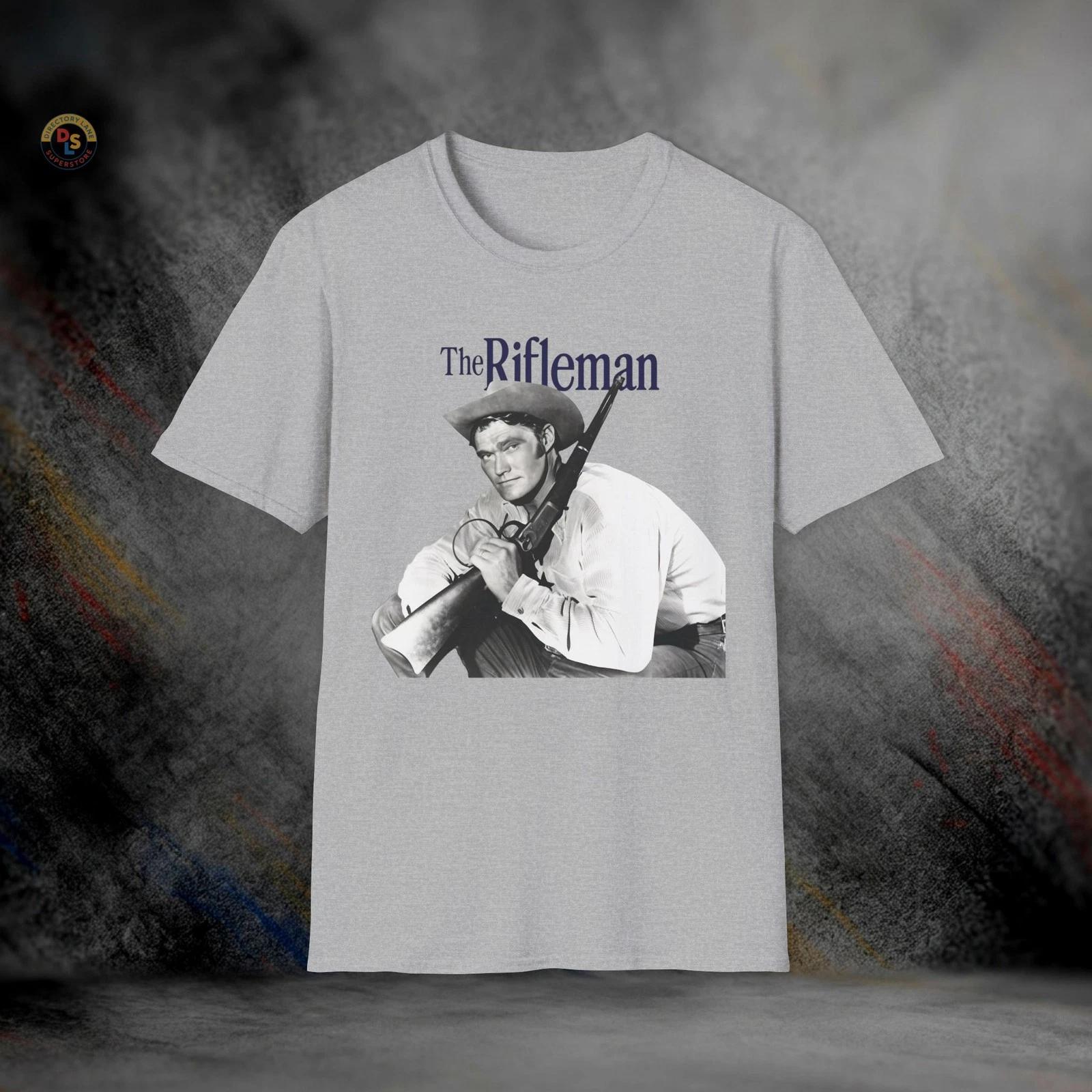 The Rifleman Classic TV T Shirt Softstyle Tee 5 S
