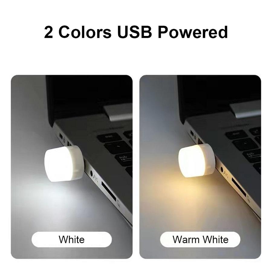 USB Light Plug In Lamp LED USB Book Light Eye Protection Reading Light USB Plug Computer Mobile Power Charging LED Night Lamp