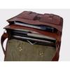 Men Vintage Genuine Leather Satchel Shoulder Laptop Bag Messenger Briefcase NeW