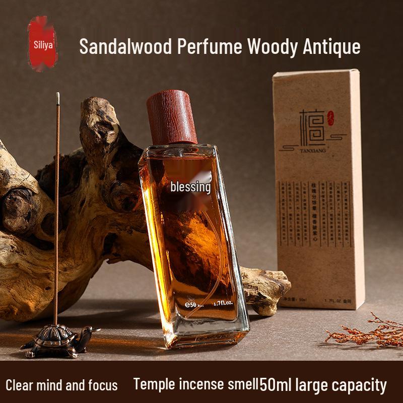 Shiliya Sandalwood Perfume: Long-lasting Light Fragrance for Meditative Spaces