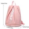 Waterproof Sports Backpack for Women Large Capacity Dry and Wet Separation Bag with Shoe Compartment