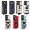 For Infinix Note Edge 5G Case Car Push Window Holder Armor Phone Case For Infinix Note Edge 5G Slide Camera Protect Back Cover