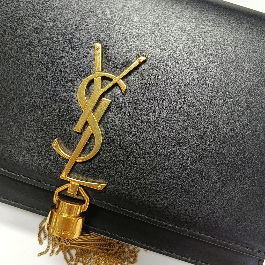 [Pre-Owned] YSL Kate Smooth Chain Bag With Tassel - Very Good #XFQYHM