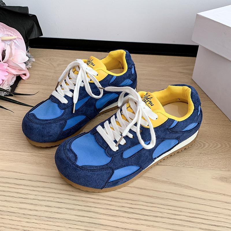 Fashion Casual Forrest Gump Women's Shoes Soft Bottom Not Tired Feet Casual Shoes Spring and Summer New Colorblocking Running Sneakers