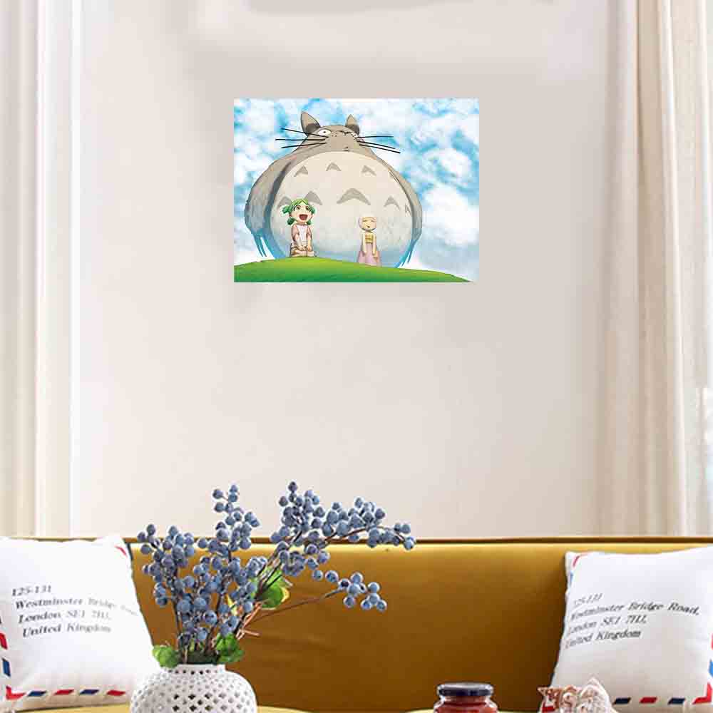 DIY plné kulaté diamantové malování Křížkový steh 3D roztomilé zvířecí komiks Home Dekorativní umění Krajina diamantový obraz 5D diamantový umělecký obraz