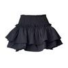 Fungus edge cake skirt women's summer ballet style high waist a word fluffy short skirt anti-light culottes