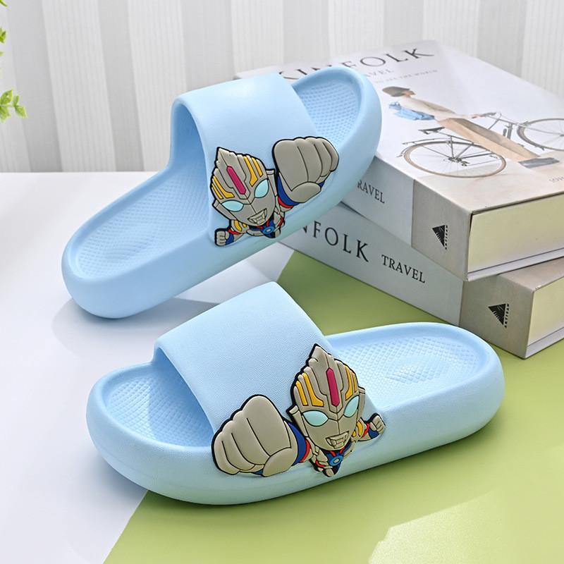 Fun And Colorful Children's Slippers Featuring Soft Eva Slip-on Design For Cozy Home Wear