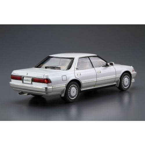 Aoshima Bunka Kyozai 1/24 Scale Model Car Series No. 63 Toyota GZ81 Mark II 2.0 Grande Twin Cam 24 1988 Plastic Model
