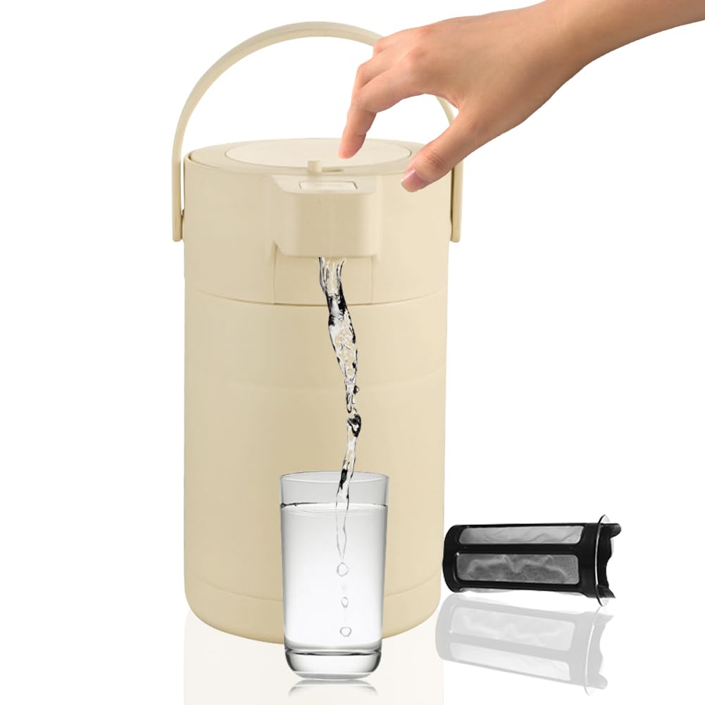 

час горячий и 12 часов MACOLAUDER Термос с прессом для детей Изолированный Большой Горячий и Холодный Для Дома Ручка из нержавеющей стали 304 в комплекте 24 холодный