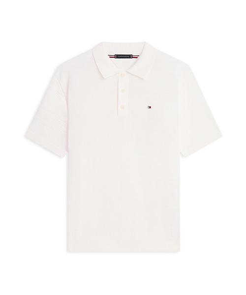 TOMMY HILFIGER Cotton Blend Polo Shirt (T12G1Kpn260Mt2Z00)