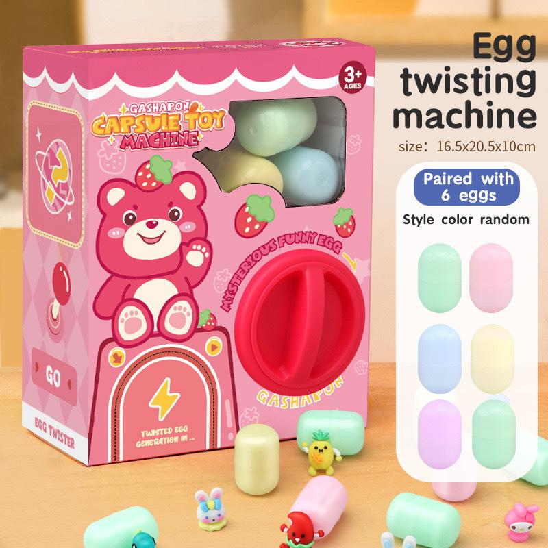Top-Grade Children'S Premium-Quality Fun High-Standard Egg Superior-Grade Twisting Premium-Quality Machine High-Standard Blind Superior-Grade Box