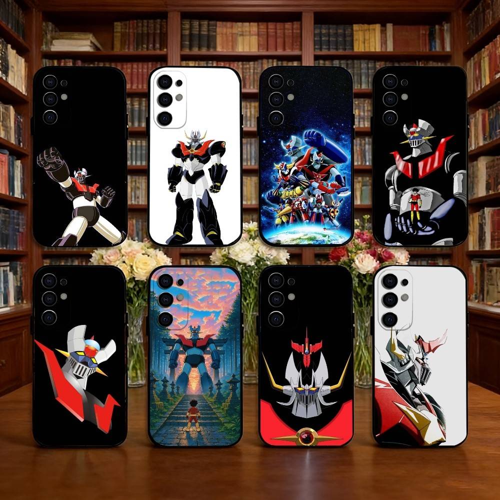 Anime M-Mado K-King Granzort Phone Case For Samsung S25,S24,S21,S22,S23,S30,Ultra,S20,Plus,Fe,Soft Silicone Black Cover