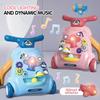 Non-Toxic Kid Push And Pull Learning Walker Multifunctional Activity Toy Musical Develops Motor Skills Birthday Gift Toys For Toddler Baby