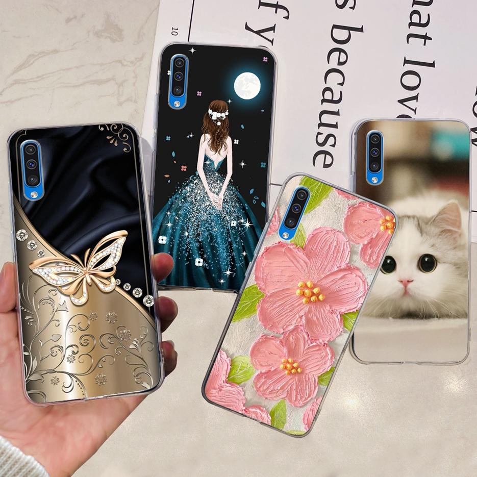 For Samsung Galaxy A50 Case A30s A50s Cute Fashion Painted Back Cover Phone Case For Samsung A50s Galaxy A30s A 50 s Soft Fundas