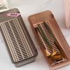 1Pc Dustproof Chopstick Holder with Lid Draining Chopstick Cage Kitchen Tableware Storage Box Household Organizer