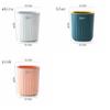 Durable Mini Waste Bin Thickened Garbage Collector Office Supplies Garbage Basket  Bathroom Vanity