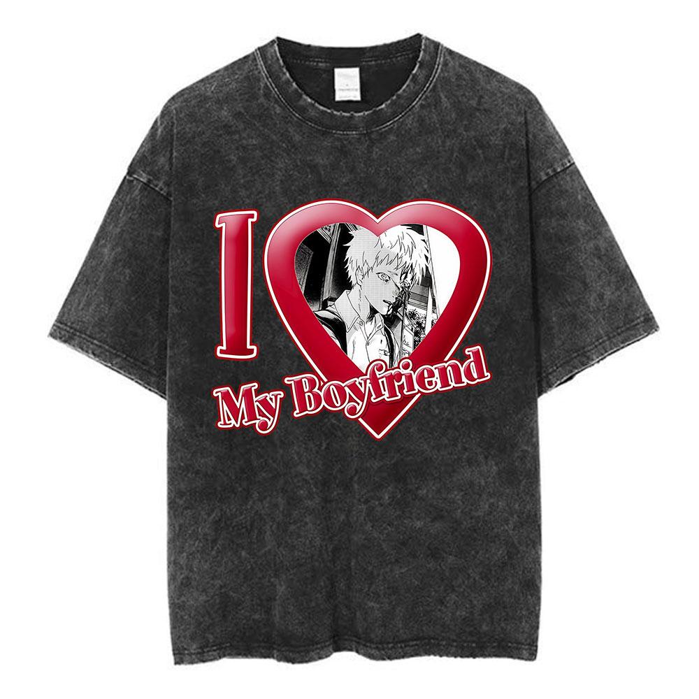 Vintage Washed Anime The Summer Hikaru Died TShirt Hikaru Yoshiki Fashion Harajuku Tshirts Mens Women Cotton Casual T Shirts