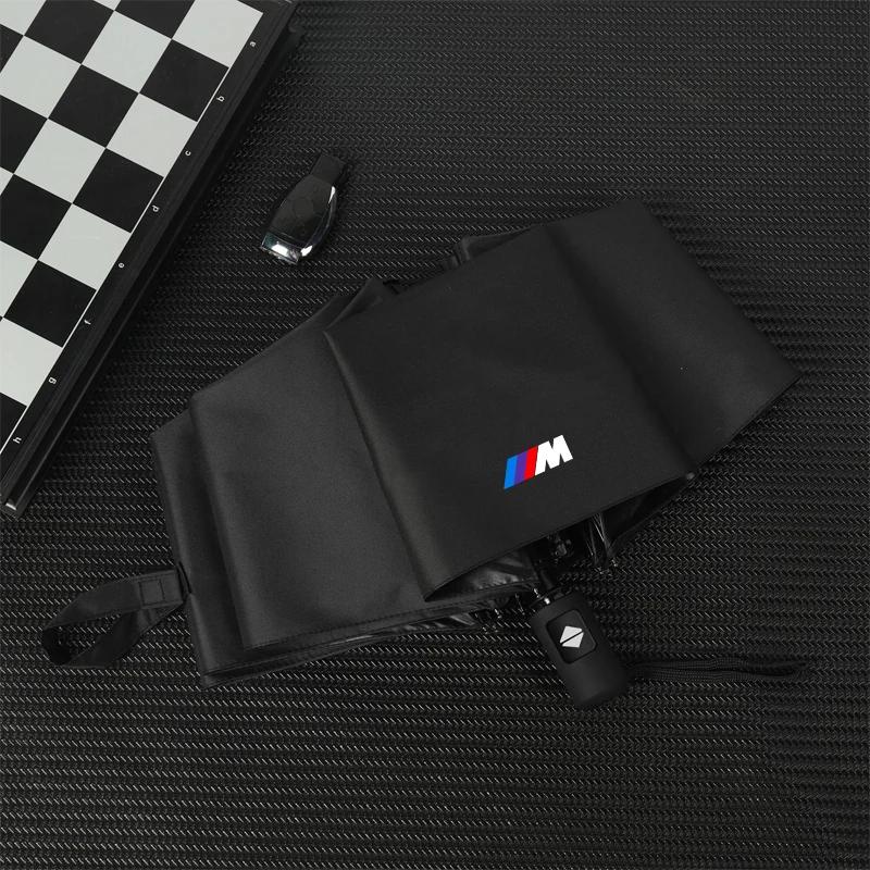 Auto Přenosný Skládací Automatický Třísložkový Deštník Sluneční clona Pro BMW M Performance M2 M3 M5 320 325 E28 E30 E34 E36 E39 E46