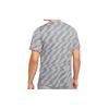 Nike T Shirts Men's Gray Crew Neck Moderate Straight Fit CU5458-010