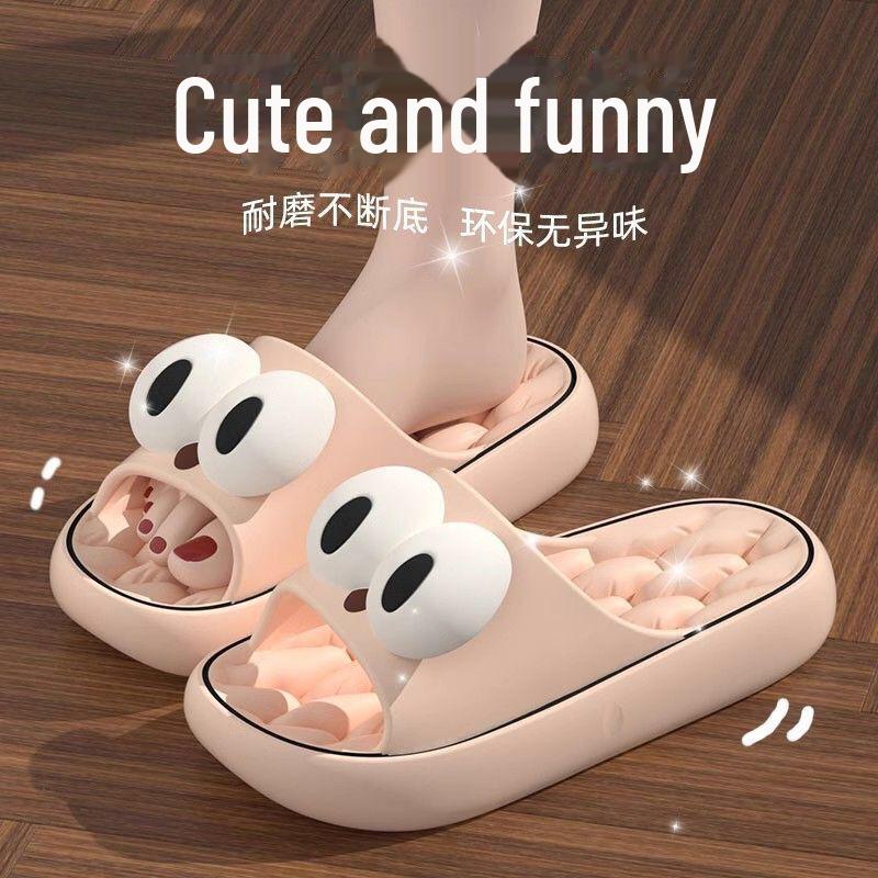 

Мужские тапочки в корейском стиле на толстой подошве: Модные, универсальные, удобные, нескользящие, повседневные домашние тапочки на лето. 36-37 [Run Small]