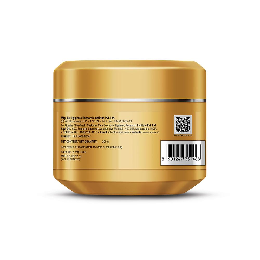 Streax Serum Shine Hair Mask 200gm Pack of 1 Deep Conditioning Treatment for Dry Frizzy Damaged Hair