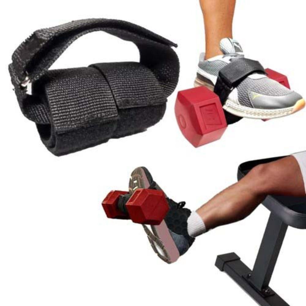 Comfortable Dumbbell Foot Strap Adjustable Tibialis Trainer  For Strength Training
