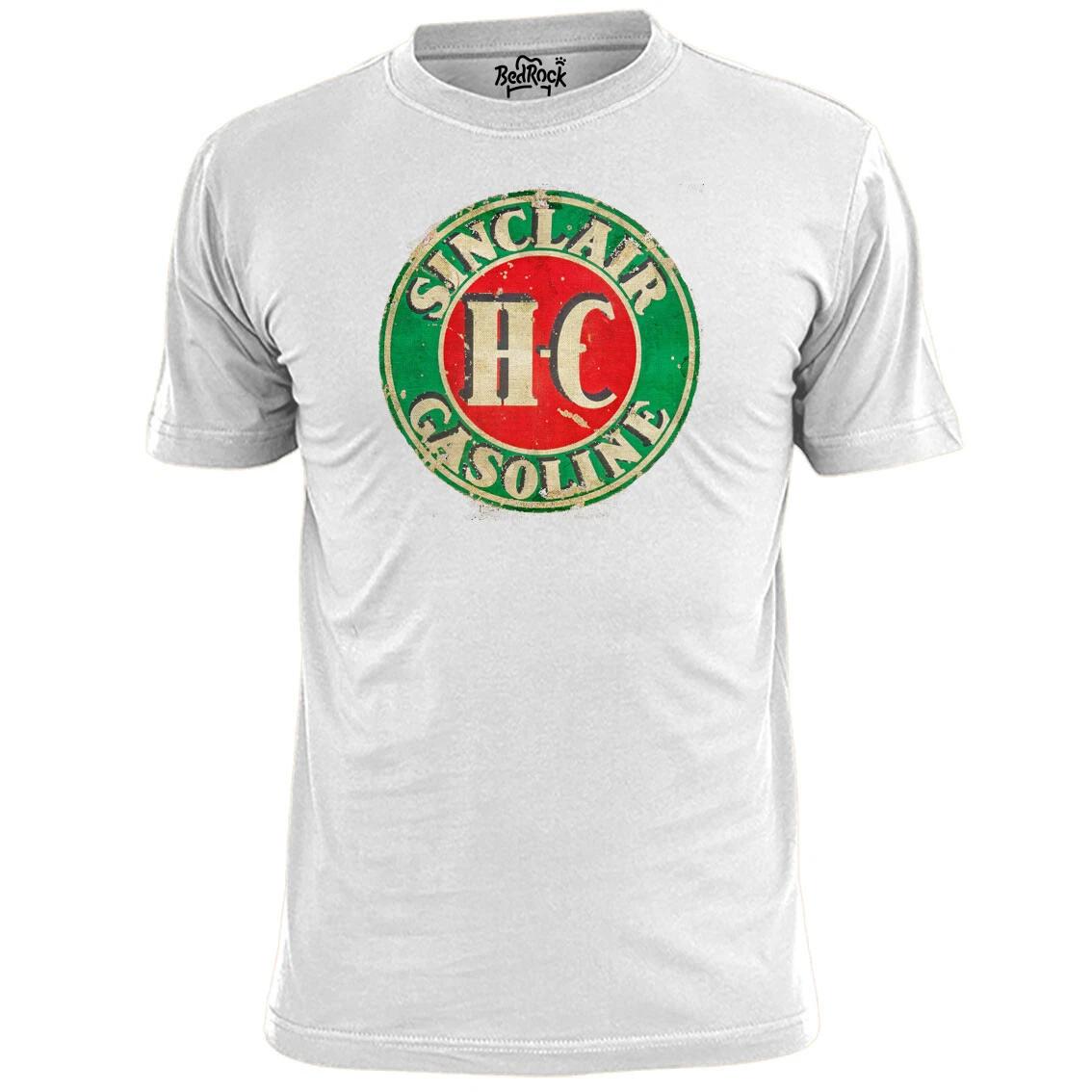 

Mens Vintage Sinclair HC Gasoline Distressed T shirt Oil Petrol Cars XL
