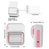 Portable Mini Thermals Printer for Labels Photos and Note Rechargeable Battery No Inks Required Includes 1 Roll Printing Paper